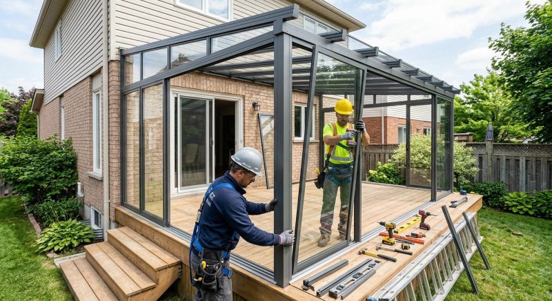 Enclosed Patio Installation in Seattle, WA