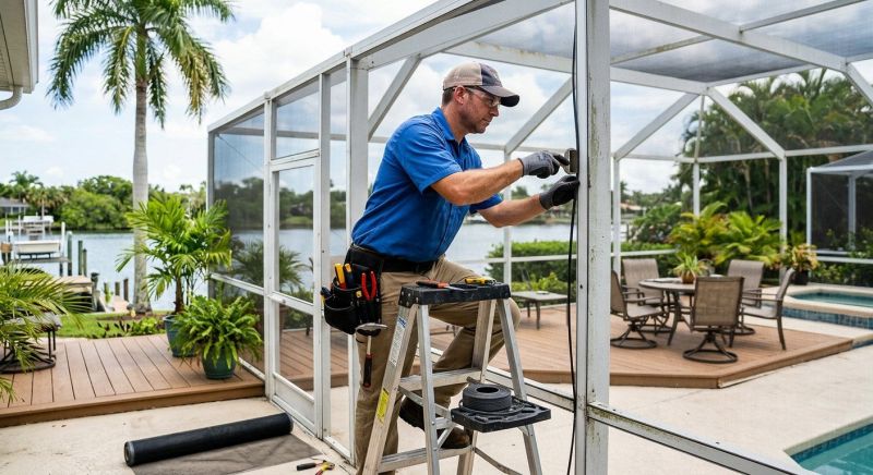Lanai Enclosure Repair in Cincinnati, OH