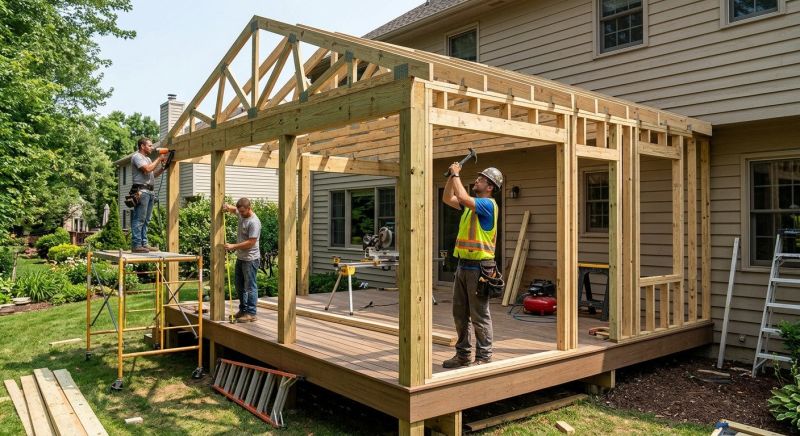 Deck Enclosure Construction in Boulder, CO