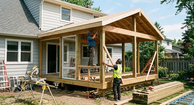 Enclosed Deck Installation in Boulder, CO