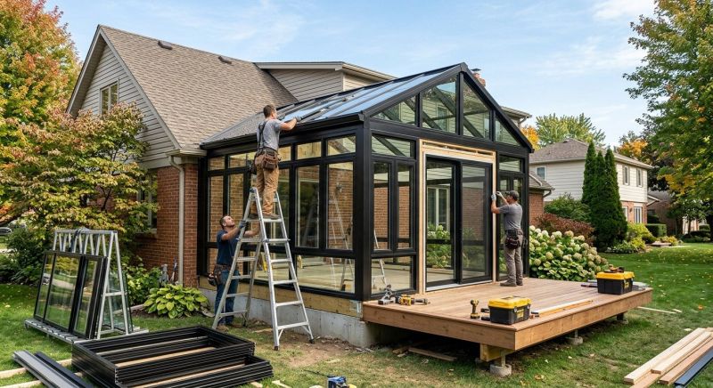 Four Season Room Installation in Arvada, CO