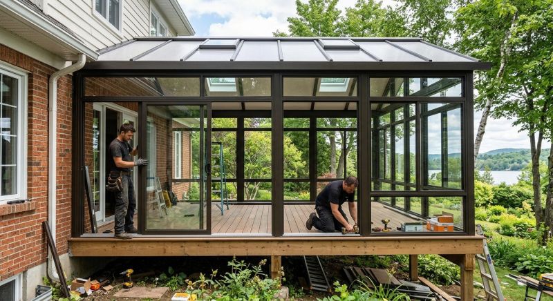 Four Season Room Installation in Nashville, TN