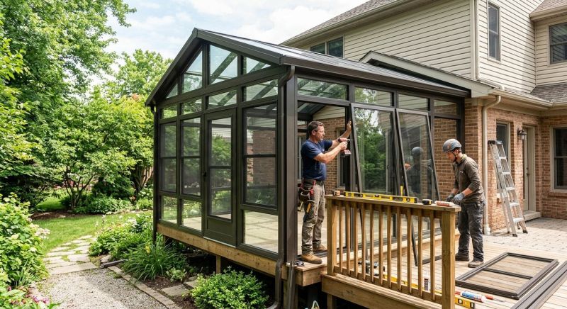 Four Season Room Installation in Cincinnati, OH