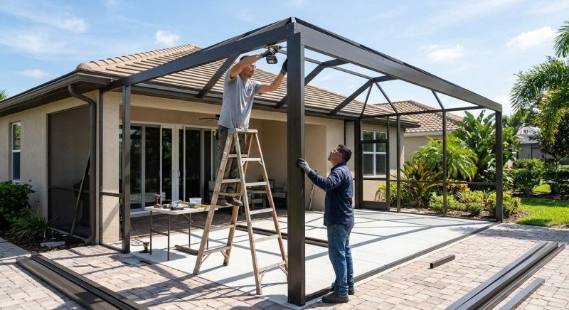 Lanai Installation in Boulder, CO
