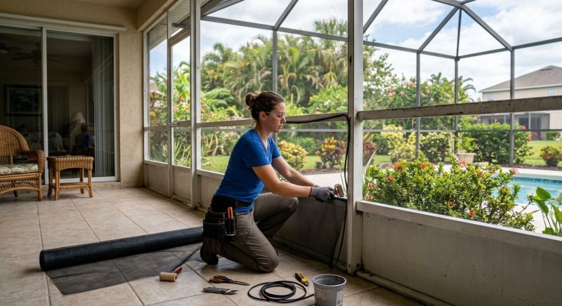 Lanai Repair in Asheville, NC
