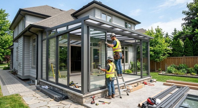 Patio Enclosure Installation in Boulder, CO