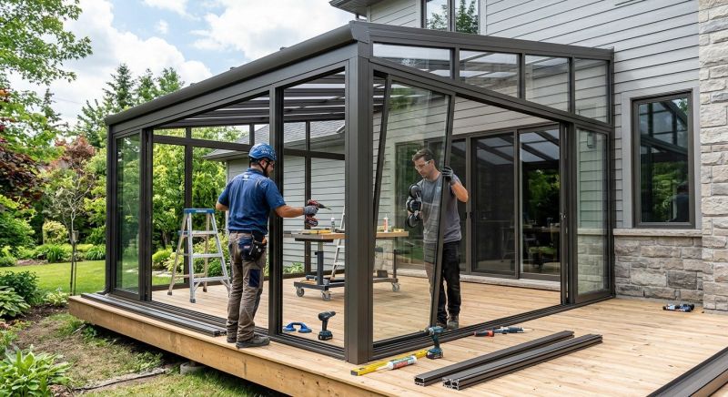 Patio Enclosure Installation in Cincinnati, OH
