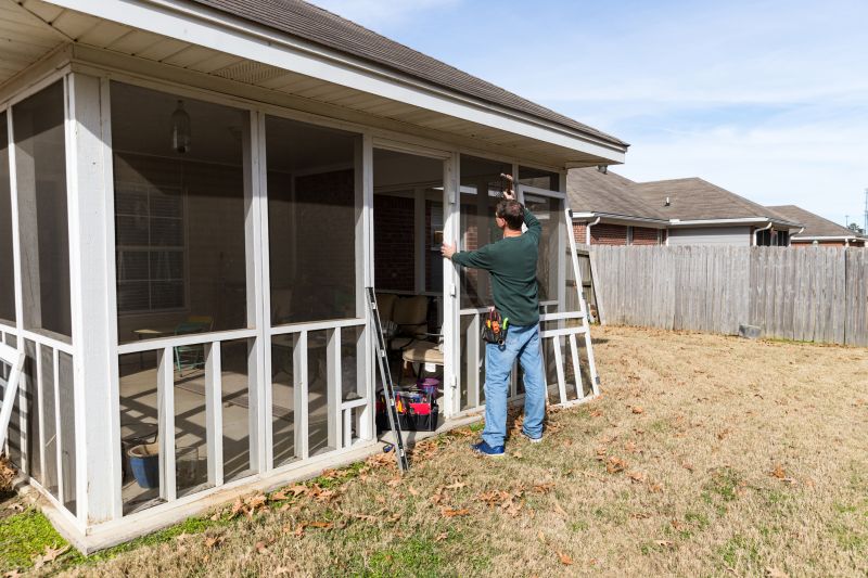 Porch Enclosure Installation in Austin, TX
