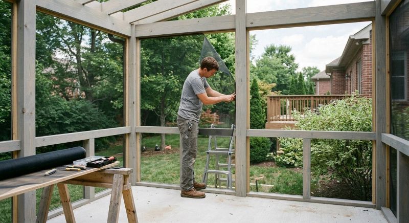 Screened In Porch Installation in Boulder, CO