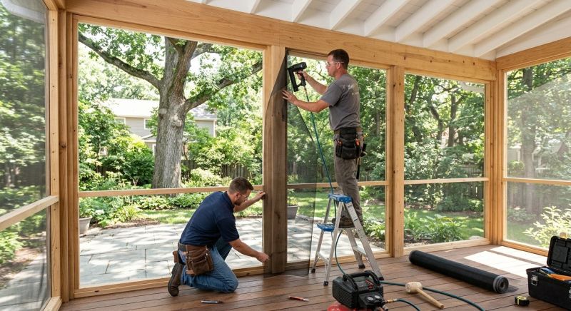Screened In Porch Installation in Nashville, TN