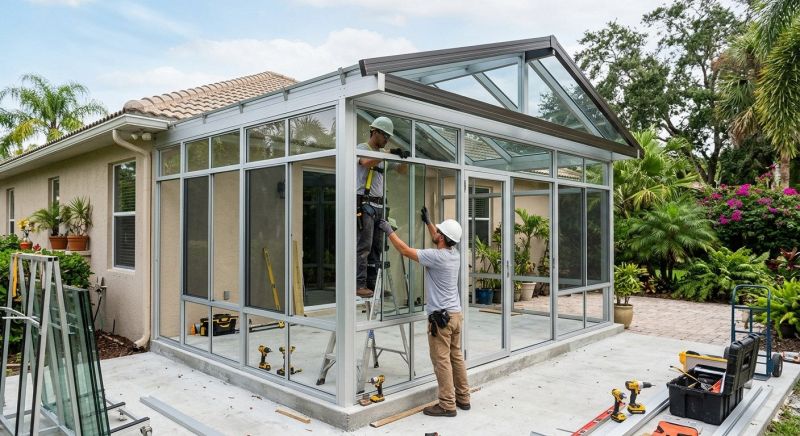 Solarium Installation in Seattle, WA