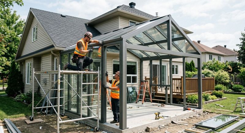 Solarium Installation in Dallas, TX