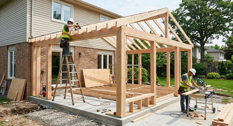 Sunroom Addition Construction in Dallas, TX