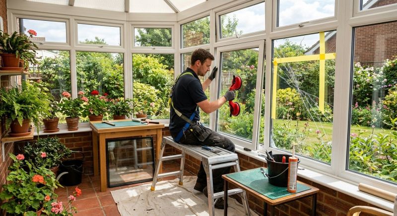 Sunroom Glass Repair in Asheville, NC