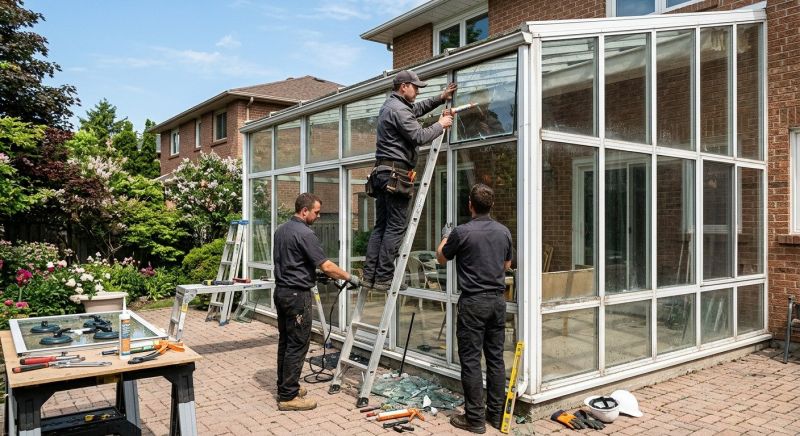 Sunroom Glass Repair in Nashville, TN